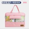 Bolsa Creativa A4 Malla Transparente Lona Cremallera Capacidad Bolsa para Guardar Hojas de Examen Bolsa para Prueba de Embarazo