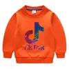 Suéter infantil de otoño e invierno para TikTok estilo western nuevo abrigo de invierno cálido acolchado de terciopelo para niños grandes