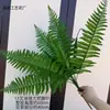Flores Artificiais Verdes, Samambaias, Folhagens Verdes Estilo Floresta para Casamento, Plantas Douradas de Mil Camadas, Decoração de Salão de Casamento, Casamento ao Ar Livre em Gramado