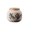 Latas de Té Cerámicas para Hogar Grandes y Pequeñas Latas Selladas Latas de Almacenamiento de Té Pu'Er Cajas de Té Portátiles Chinas para Latas de Almacenamiento de Té