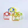 Venta al por mayor del fabricante Cubo de agua potable desechable Asa de anillo grande Producción de material nuevo Asa de PE 5-10 litros Asa de plástico