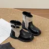 Botas Martin para niña, nueva colección otoño/invierno 2026, estilo británico, versátiles, botas de caballero retro, suela suave para niños, cómodas botas de media caña