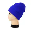 Gorro de Tricô Cor Pura Estilo Casual para Homens e Mulheres, Versátil Outono e Inverno Adulto Cor Doce Quente Pulôver Lã