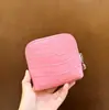 Organizador de joyería, monedero, tarjetero y llavero de piel de grano superior con patrón de cocodrilo, transfronterizo, gran capacidad, portátil