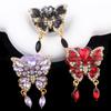 Borboleta de Cristal Vintage Argila Macia Bola de Diamante Furo Reto Contas DIY Corrente de Celular Chaveiro Corrente de Bolsa Argila Cerâmica Acessórios de Indústria Pesada