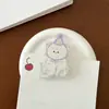 Ins Panda Caricatura Clip de PP Clip Decorativo de Regalo Clip Sellador de Notas para Estudiantes Lindo Artículos Pequeños de 2 Yuan Mayoreo