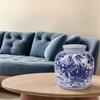 Tetera de Jingdezhen Porcelana Azul y Blanca Estilo Chino Olla de Almacenamiento a Prueba de Humedad Sellada Utensilios Olla de Almacenamiento Olla Antigua Venta al por Mayor