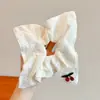Pañuelo Cuadrado para Niñas, Lazo para el Pelo, Accesorio para el Cabello para Niñas Pequeñas, Cuerda para el Pelo para Coletas y Moños Que No Daña el Cabello, Accesorio para el Cabello para Niñas
