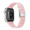 Adecuado para Huawei Samsung Correa de Plástico para Reloj de Tres Rayas Arcoíris Color Puro Correa de Plástico para Reloj Apple iWatch