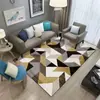 Tapete Retro para Sala de Estar, Manta Refrescante para Quarto, Resistente a Manchas e Fácil de Cuidar, Manta para Sofá e Mesa de Centro de Casa, Tapete de Veludo Cristal