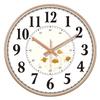 Reloj de Pared para el Hogar con Hora Automática Reloj Moderno para Sala de Estar Reloj de Pared con Calendario Perpetuo para Dormitorio Reloj de Pared Sencillo para el Hogar sin Perforaciones