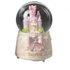 Também Dança Cidade Bola de Cristal Sonhadora com Luzes Flocos de Neve Ornamento de Mesa Coração de Menina Tendência Figura de Brinquedo Presente de Aniversário Atacado