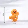 Novo produto transfronteiriço: paisagem natalina em miniatura, decorações DIY do Papai Noel e boneco de neve, enfeites de bola de cristal para pendurar, pequenas figuras de Natal