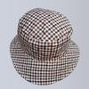 Suministro directo de fábrica, sombrero de pescador de tela a cuadros, gorra de pesca grande para hombres y mujeres, sombrero de viaje, sombrero de playa, sombrero de ocio de verano