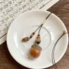 Colar Tassel Vintage Marrom Boêmio, Estilo Étnico Hippie, Nicho 2026 Nova Corrente de Suéter com Pingente de Borboleta
