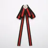 Gravata Borboleta Estilo Coreano Fivela Pin para Mulheres Broche de Corsage Tendência Novo Estilo Camisa Broche Decorativo para Gola Fita Gravata Borboleta Pequena