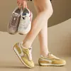 Zapatillas Casuales Versátiles para Mujer de Malla Dopamina Estilo Japonés Suela Gruesa Zapatos para Correr