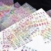 Calcomanías Sexy para Manicura Calcomanías Personalizadas de Moda para Uñas Calcomanías 3D para Uñas Calcomanías para Uñas con Letras de Grandes Marcas Accesorios para Calcomanías de Uñas