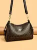 Bolsas para Mujer 2026 Nueva Moda Estampada Bolso para Mamá de Mediana Edad Bolso Almohada Bolso de Hombro Versátil Bolso Cruzado Estampado
