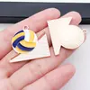 Accesorios para Joyería DIY Aleación de Esmalte Raqueta Deportiva Palo de Billar Guantes de Boxeo Colgante Pulsera Collar Llavero Colgante