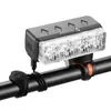 Novo Kit Combinado de Farol e Lanterna Traseira para Bicicleta Dois em Um Luz de Buzina Bicicleta de Estrada Montanha Farol e Lanterna Traseira de Alto Brilho