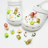 Zuecos Lindos y de Moda Estilo Ins Accesorios DIY Hebillas de Zapato Desmontables Flor de Zapato de Ballet Dibujos Animados 3D Accesorios