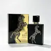 Lail Malike Perfume Árabe de Oriente Medio para Hombres Black Mustang Fragancia de Larga Duración Dubái Venta al por Mayor