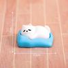 Micropaisaje creativo de adorables cachorros samoyedos, adornos para casa de muñecas, adornos de escritorio para coche.