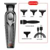 Cortador de Cabelo Elétrico Recarregável Lâmina Lavável Tesoura de Cortar Cabelo Aparador Elétrico Cabeça Raspada Cabeça de Óleo Barbear
