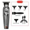 Cortapelos Recargable de Batería de Litio Más Vendido Transfronterizo Pantalla LCD Hogar Salón de Belleza Barbería Cortapelos Eléctrico Profesional