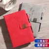 Novo Caderno Magnético Atacado com Janela em Couro Sintético de Toque Suave com Logotipo Hot Stamping