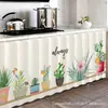 Cortina Cubierta para Gabinete con Riel Deslizante, a Prueba de Polvo, Impermeable, a Prueba de Aceite, para Ocultar Desorden, Cortina para Puerta de Gabinete de Estufa de Cocina, Cortina de Gabinete