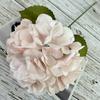 Hortensia de Llama Única Flor Artificial Hortensia de Llama Pared Camino de Plomo Pan Tejido Flor Artificial Decorativa Flor Falsa