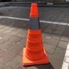 Cone rodoviário telescópico