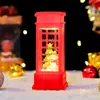 Porta lápices de Santa Claus con luz nocturna, nuevo producto transfronterizo, decoración creativa para Nochebuena, regalo para niños, venta al por mayor