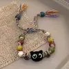 Novo Bracelete de Miçangas Borboleta Estilo Nacional Chinês para Mulheres, Bracelete Estilo Fairy Ins Ultra, Joia de Nicho de Alto Padrão, Estilo Antigo para Estudantes
