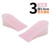 Atacado de fábrica palmilha invisível para homens e mulheres absorção de choque em favo de mel antiderrapante silicone biônico três camadas almofada traseira elevada