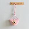 Bolsa Transversal de Verão Tecida Fofa para Crianças, Viagem ao Ar Livre, Desenho Animado, Moda, Bolsa para Chaves e Celular para Menina, Versátil