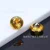 Nueva Piedra de Zirconia Redonda Más Vendida, Blanca y de Colores, Corte Especial, Súper Brillante, Base Puntiaguda Piedra Suelta