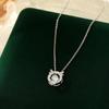 Collar Banyan Tree Plata S925 Año del Dragón Inteligente Doce Signos del Zodíaco Año de Nacimiento para Mujer Regalo de Lujo Ligero Cadena Clavícula 2024 Nuevo