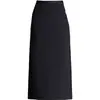 Falda recta elegante y sencilla para mujer, nuevo estilo otoño 2026, de cintura alta, adelgazante, de longitud media, falda recta de un solo paso