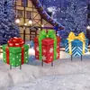 Nuevo letrero de suelo navideño con diseño de cachorro Grinch, letrero impermeable para césped de fiesta al aire libre, jardín