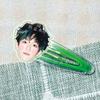 Huang zihongfan estrella periférico acrílico bb clip accesorios para el cabello tocado ayuda para concierto periférico de imagen