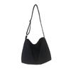 Ins Bolso de Mujer Moda Cool Estilo Lazy Gran Capacidad Bolso de Hombro ulzzang Bolso de Lona Bolso Bandolera