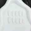 2026 Nuevo Esmalte de Uñas Blanco Luna Popular: Altamente Transparente, Aclarador e Iluminador - Estilos Recomendados