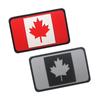 Aotu Dore Canadá Bandera Canadiense Bandera Quiye Brazalete Bordado Insignia Velcro