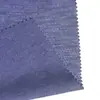 Tecido de algodão com aspecto rústico, trama simples, 330g, tecido simples de dupla face para vestuário, top de malha, camiseta, jersey