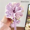 Goma para el Cabello Infantil de Flor de Tulipa para Niñas 2026 Nuevo Estilo Cuerda para Moño Flor en la Cabeza Accesorio para el Cabello