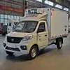 Unidade de Refrigeração para Caminhão Refrigerado Pode Exportar Elétrico Puro Nova Energia Caminhão Refrigerado Tipo Pão Pequeno Caminhão Isolado Refrigerado Placa Azul