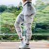 Populares Fitness Alta Elasticidad Secado Rápido Mallas Deportivas para Correr Entrenamiento Yoga Pantalones Patrón Abstracto Tie-Dye Leggings de Cintura Alta
